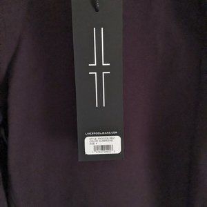 Liverpool - Jacqueline Skinny Pant in Aubergine, size 4 (NEVER WORN)